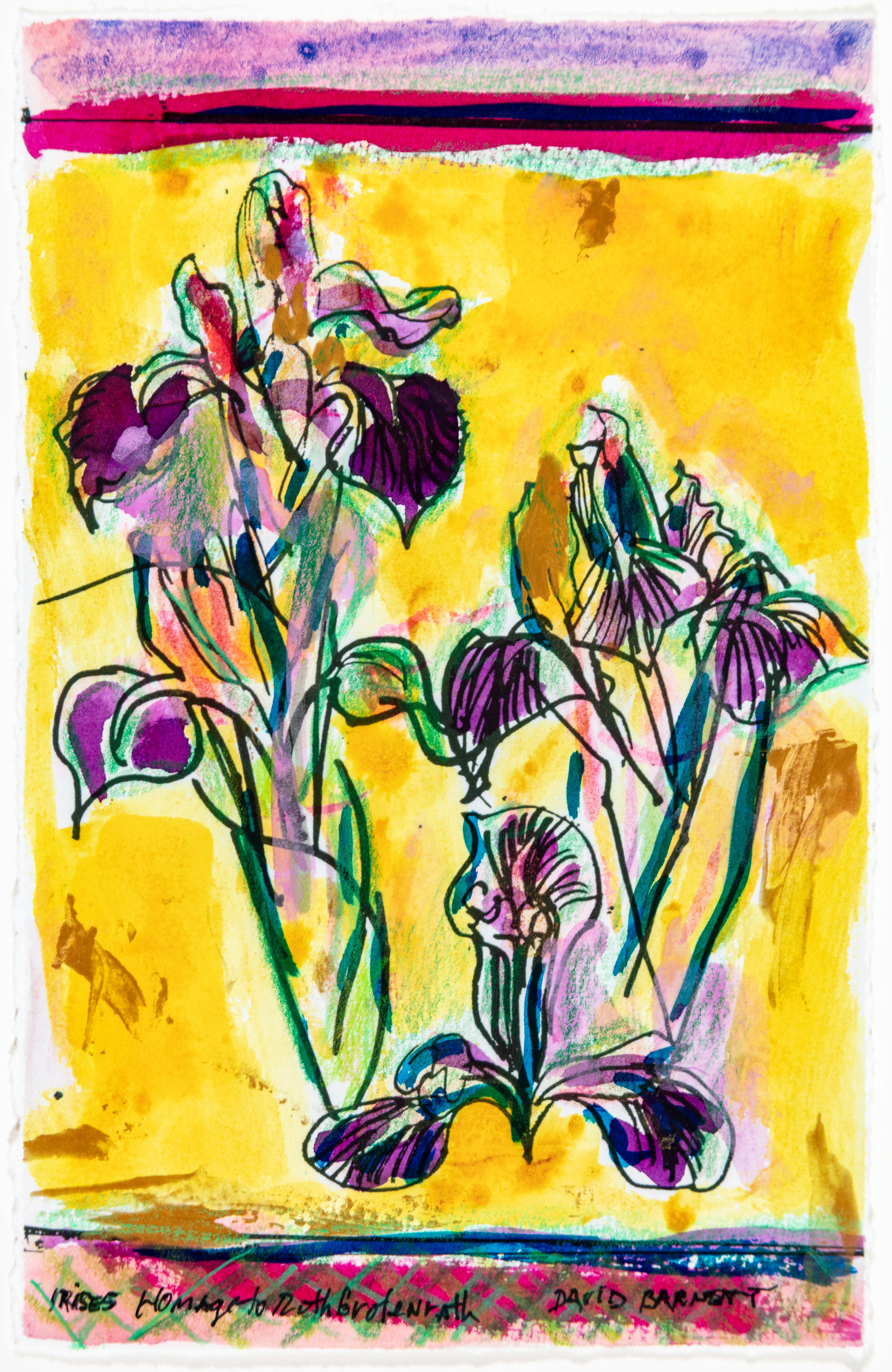Homage to Ruth Grotenrath: Irises