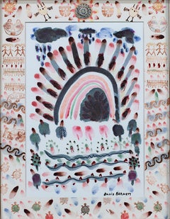"Native American Southwest Series: Purple Rain Love the Earth" by David Barnett