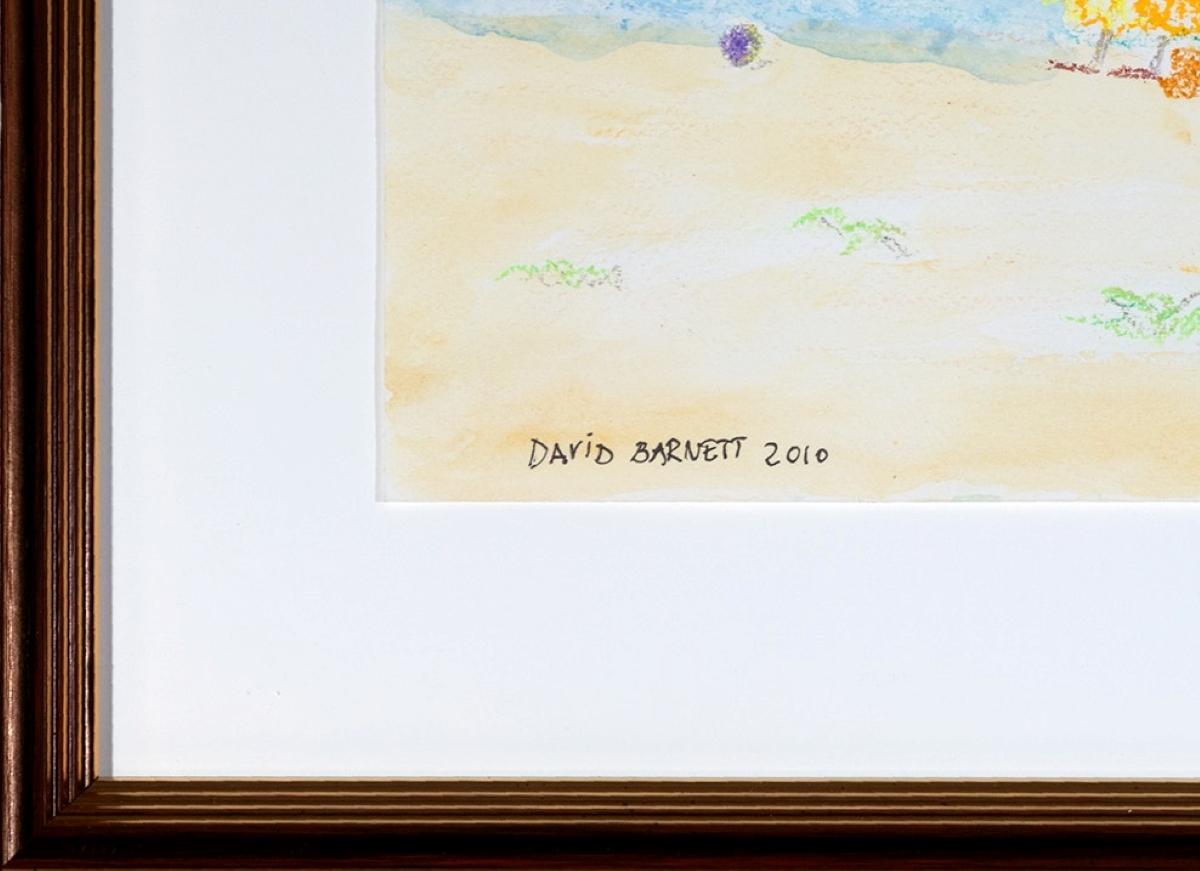 'On The Beach Sanibel Island' original watercolor signed and dated by David Barnett

David Barnett an artist, collector, appraiser and gallerist has been passionate about art from the early age of five. David’s career as an art dealer began at age