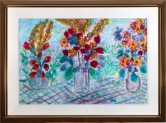 'Triple Birthday Bouquet Variation' Original Painting by David Barnett