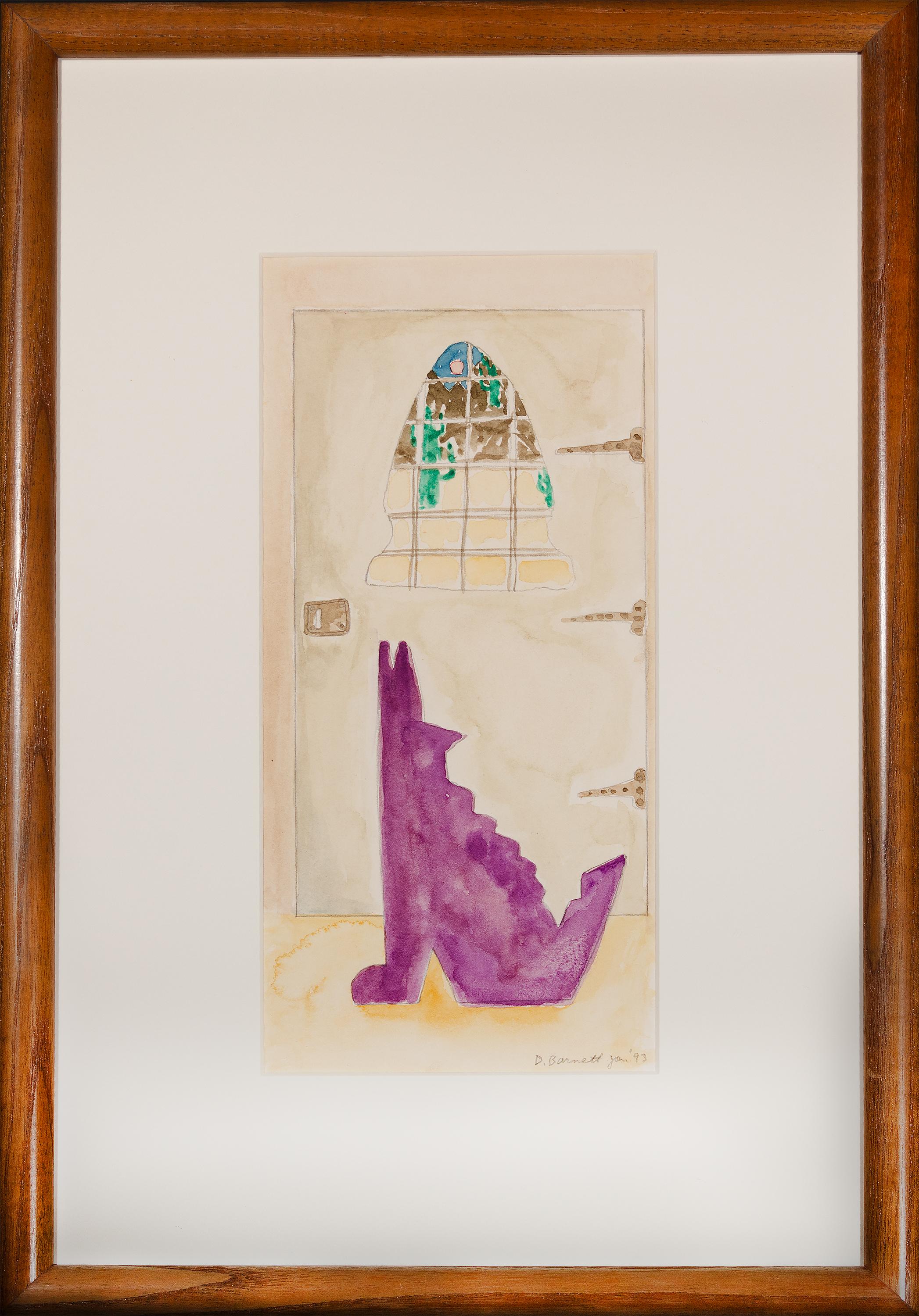 Coyote at the Door - Art by David Barnett
