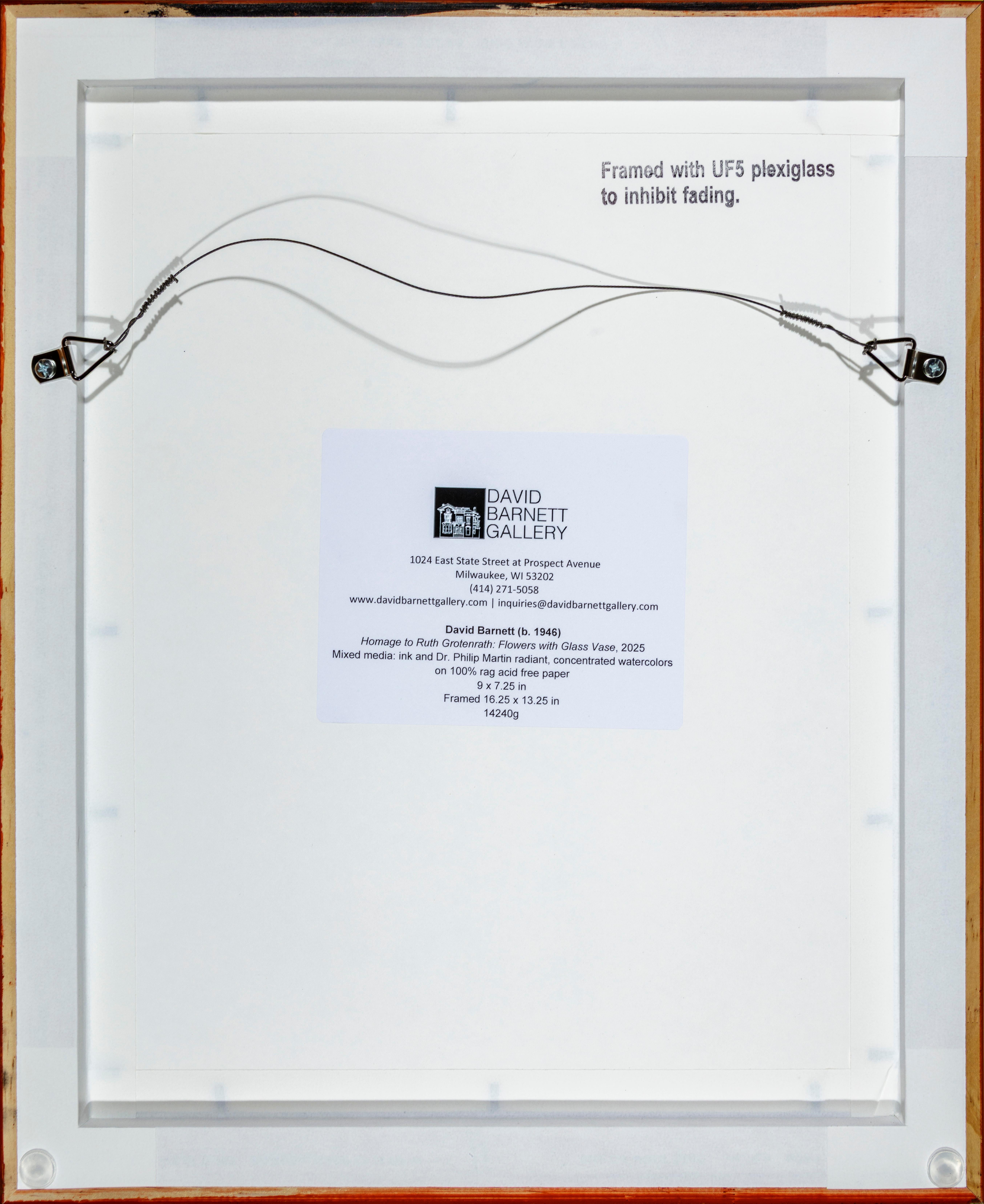 Signiert mit Kugelschreiber LRC 