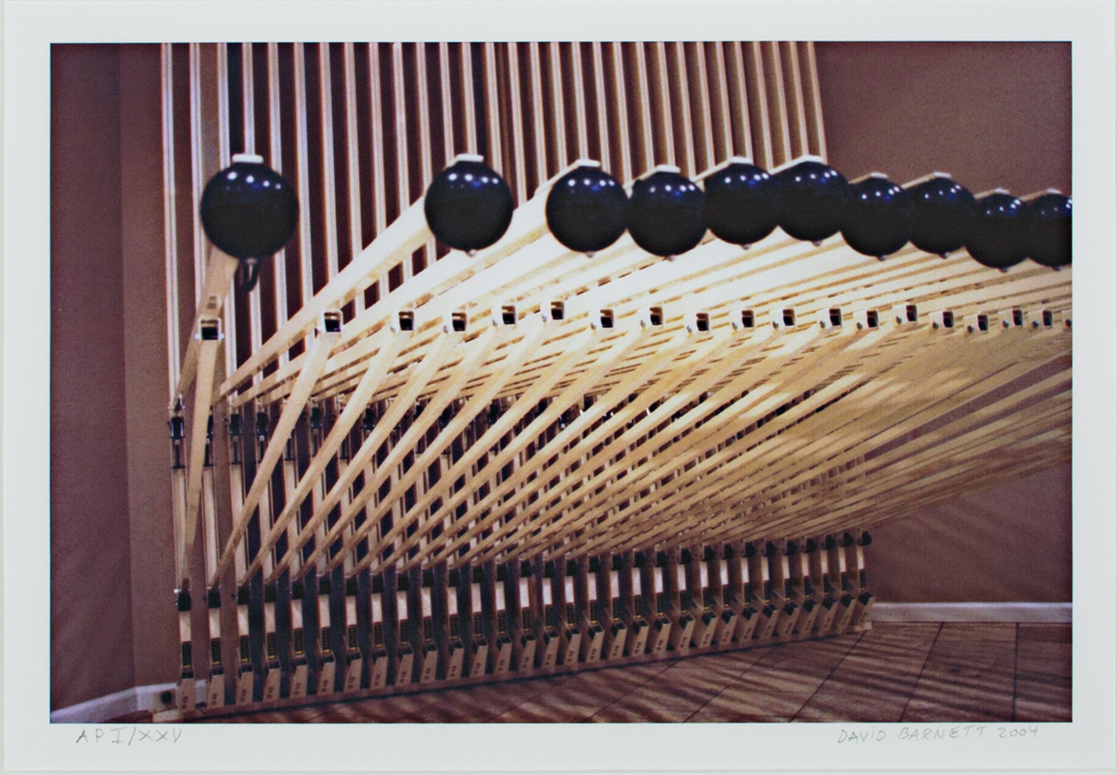 "Steinhafel's Musical Syncopated Rug Rack Sculpture" Photograph by David Barnett