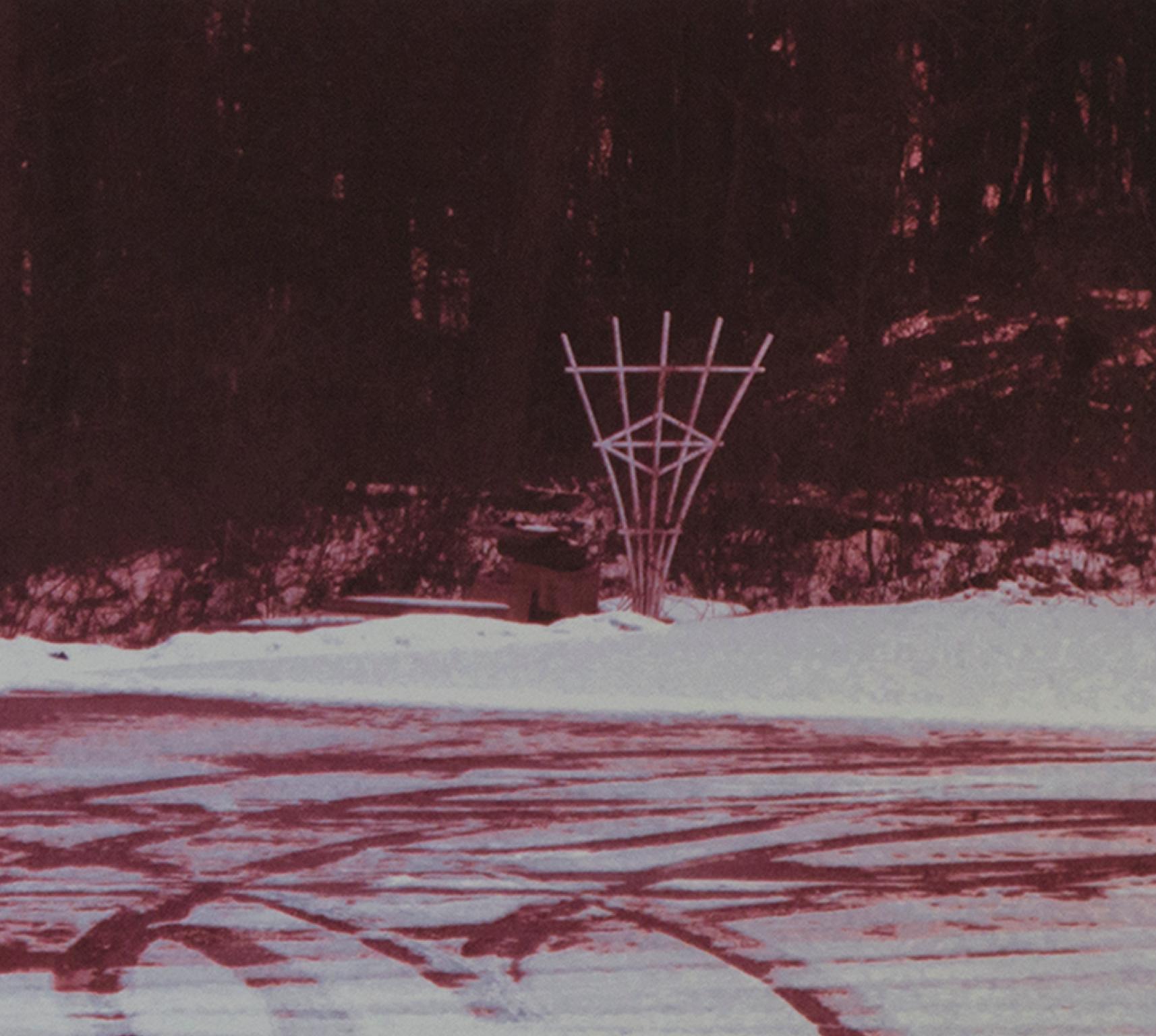 „Tracks of Love“, Original-Winterlandschaftsfotografie, signiert von David Barnett im Angebot 2