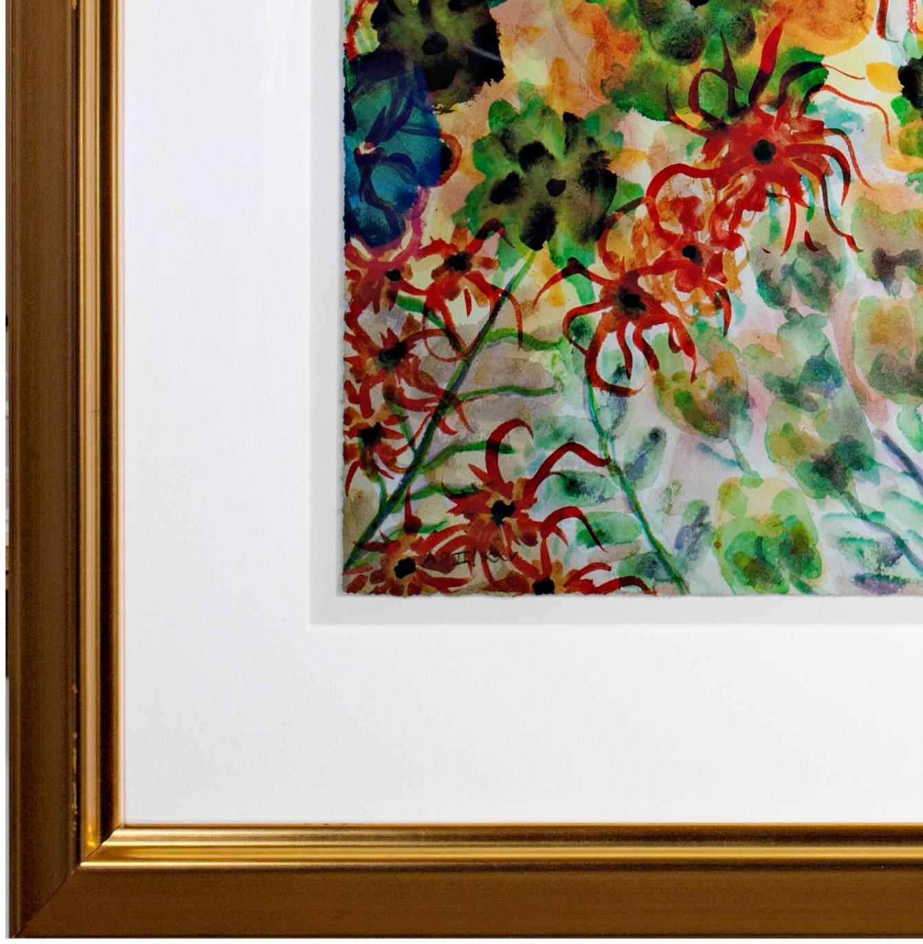 'Anticipating Spring' signed artist's proof giclee print on watercolor paper - Contemporary Print by David Barnett