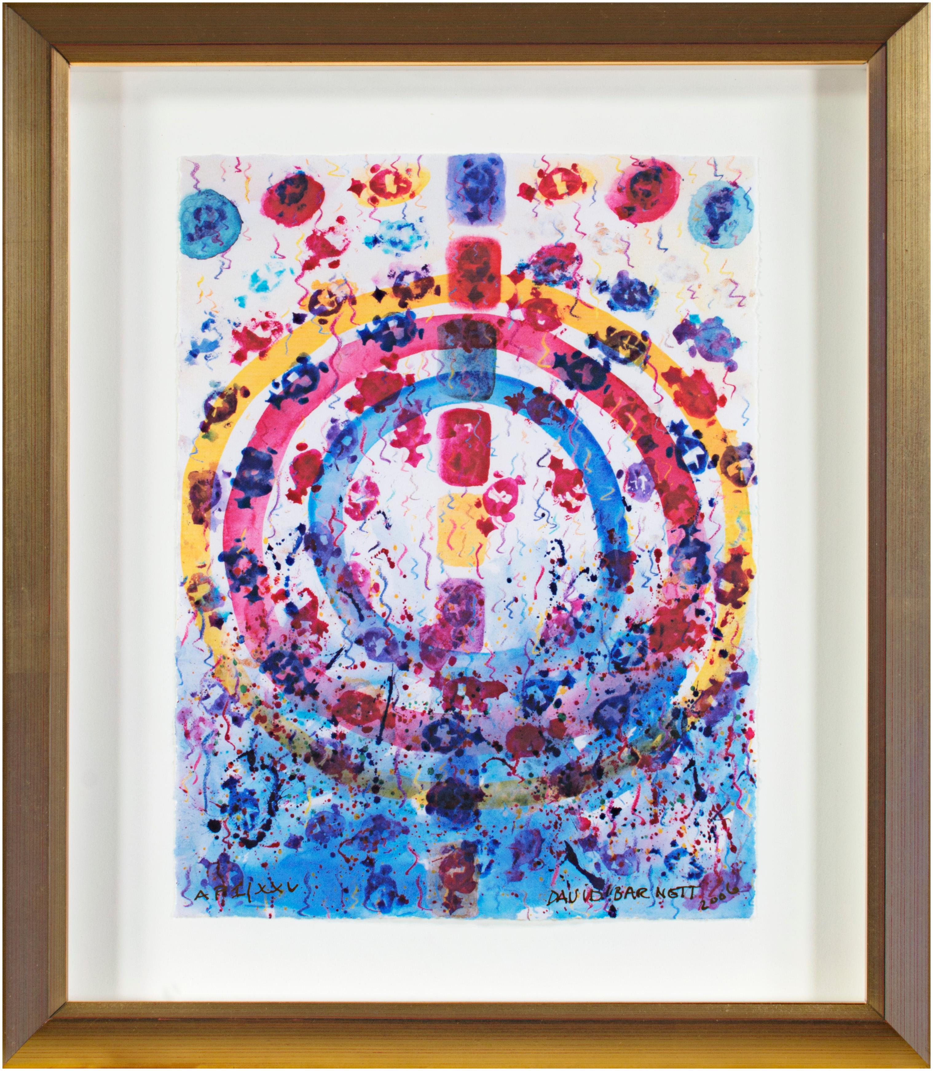 David 'Firework Series Grand Finale I' signed giclée print