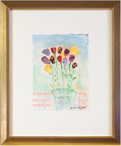 'Mother's Day Bouquet' signed giclée print on watercolor paper floral still-life