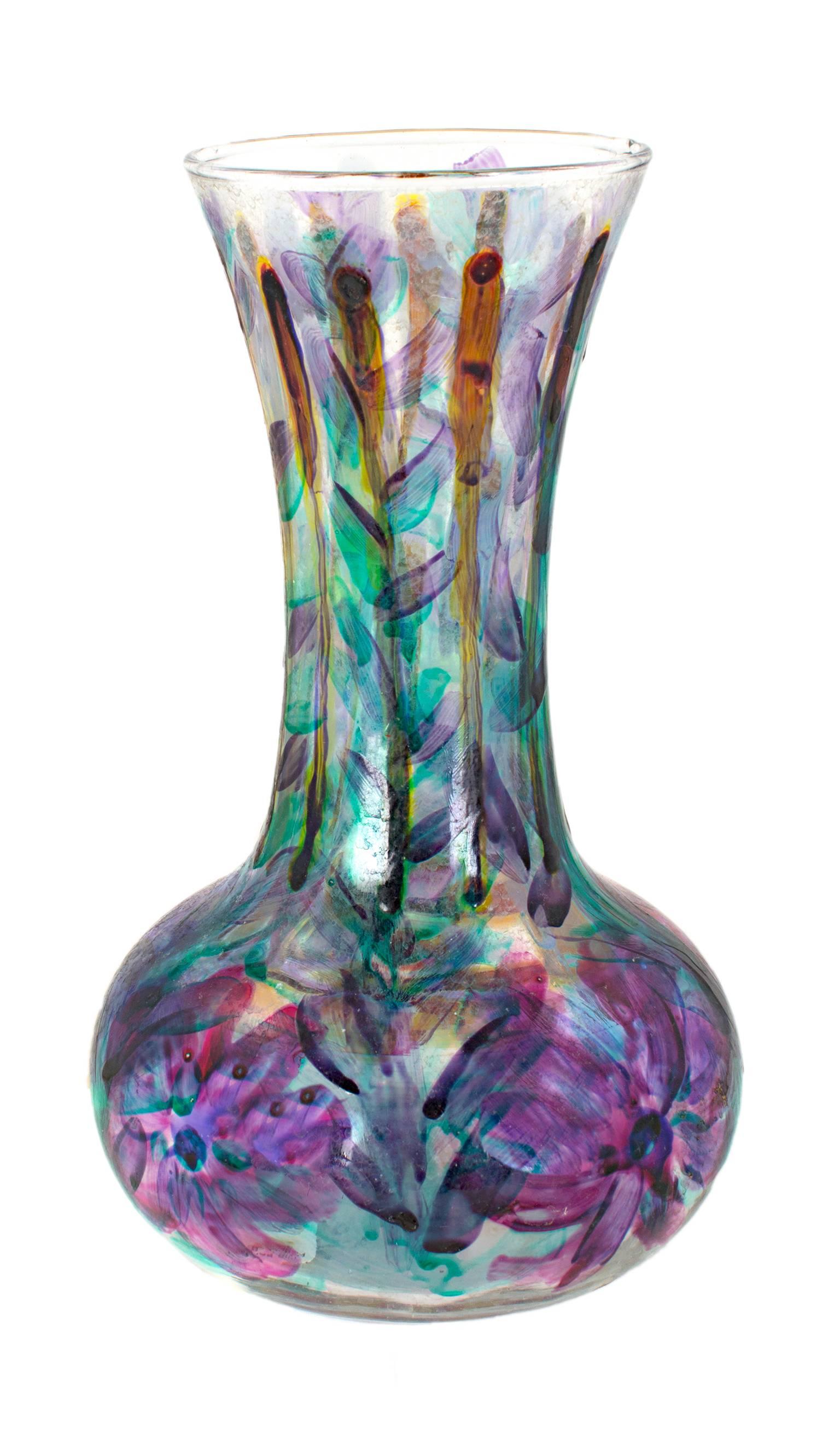 purple vases bulk