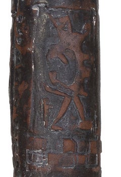 "Tool Relief III, " Original Conceptual Stoneware Sculpture by David Barnett