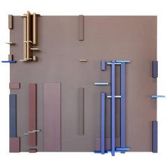 David Barr, "Structurist Relief No. 109", 1974
