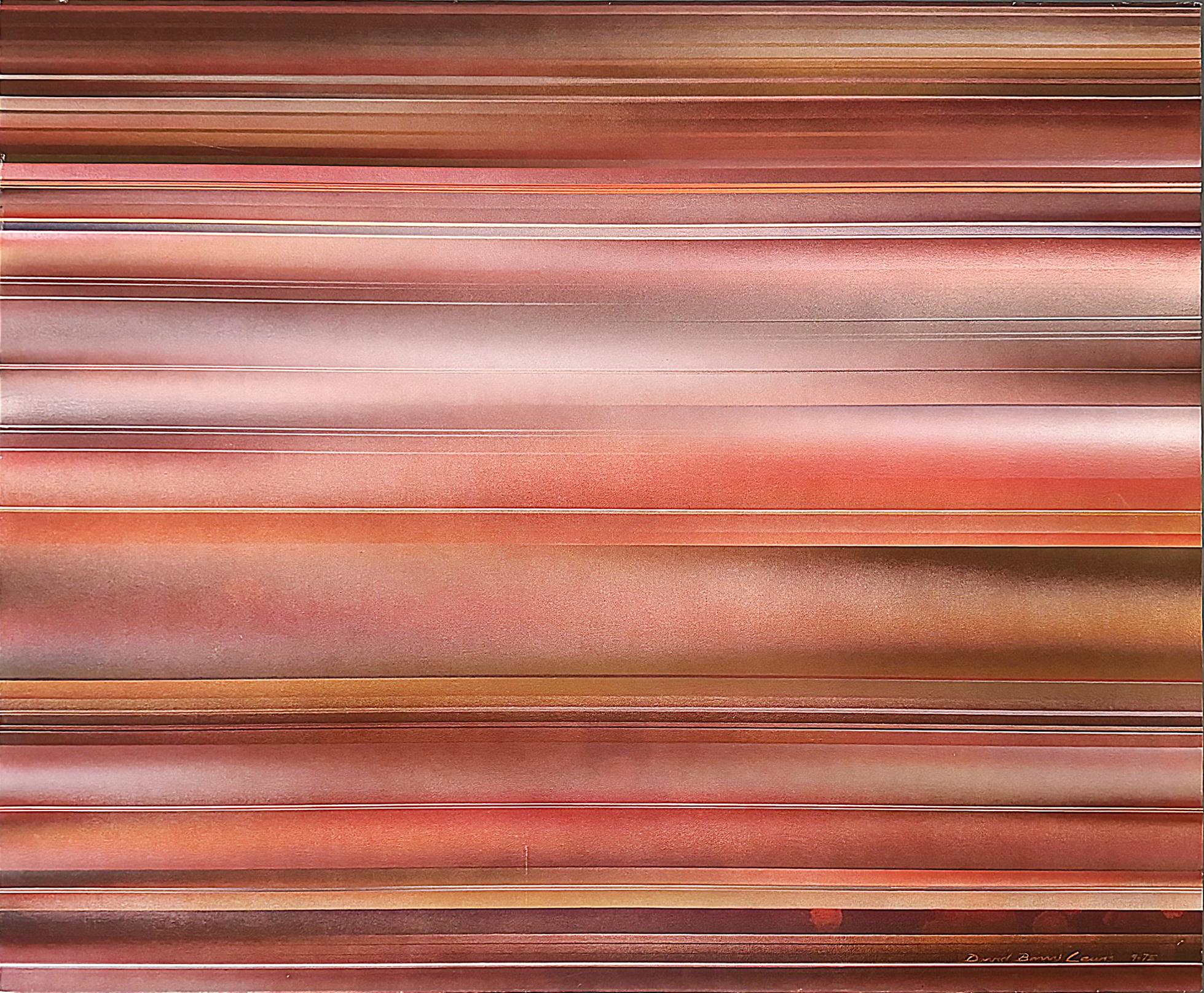20th Century David Barry Lewis Large Scale Mid century Abstract Painting For Sale