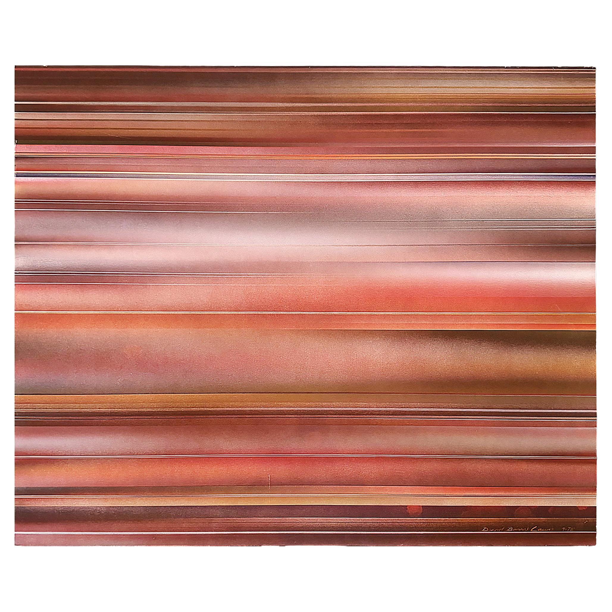 David Barry Lewis Large Scale Mid century Abstract Painting