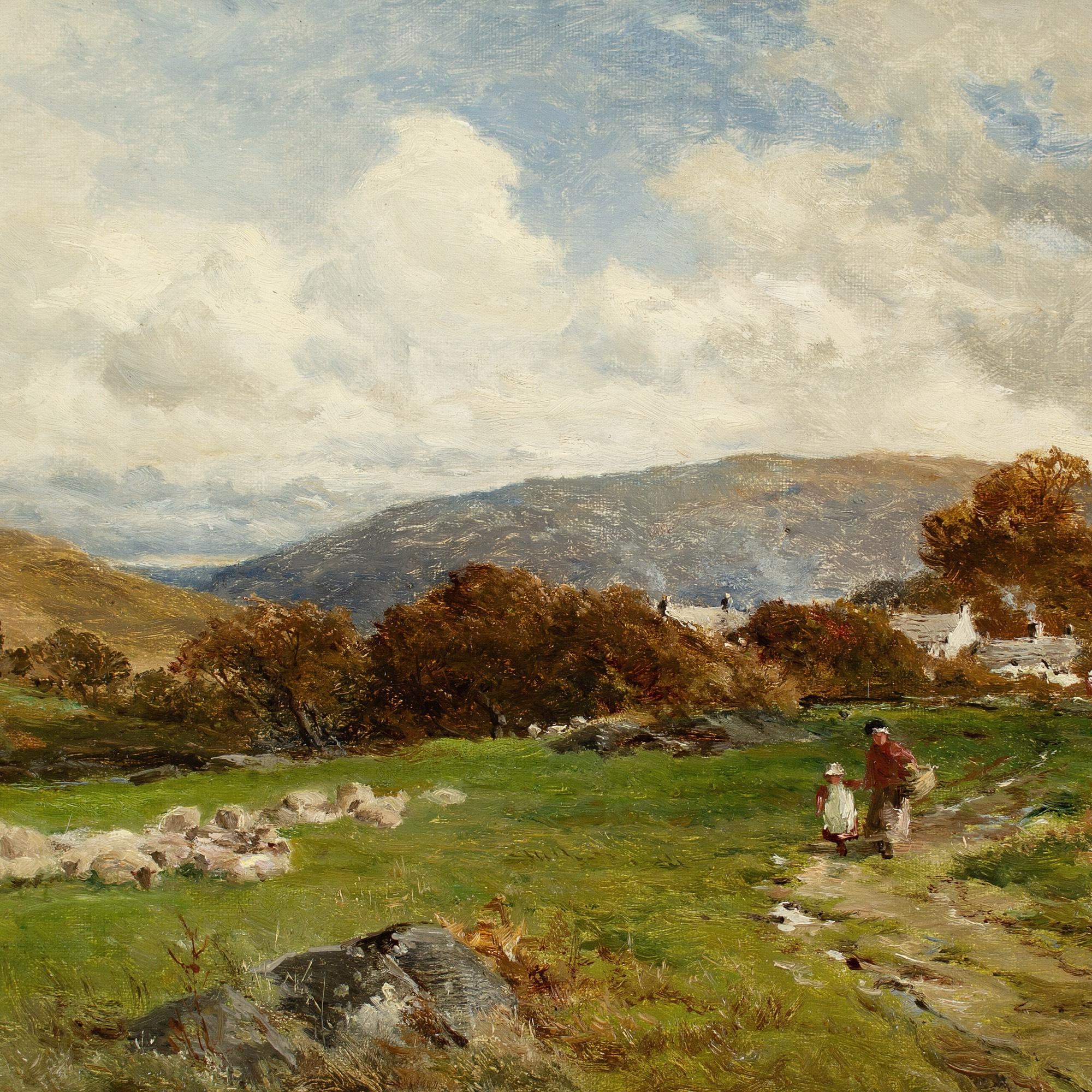 David Bates, Behind The Village, Capel Curig For Sale 1