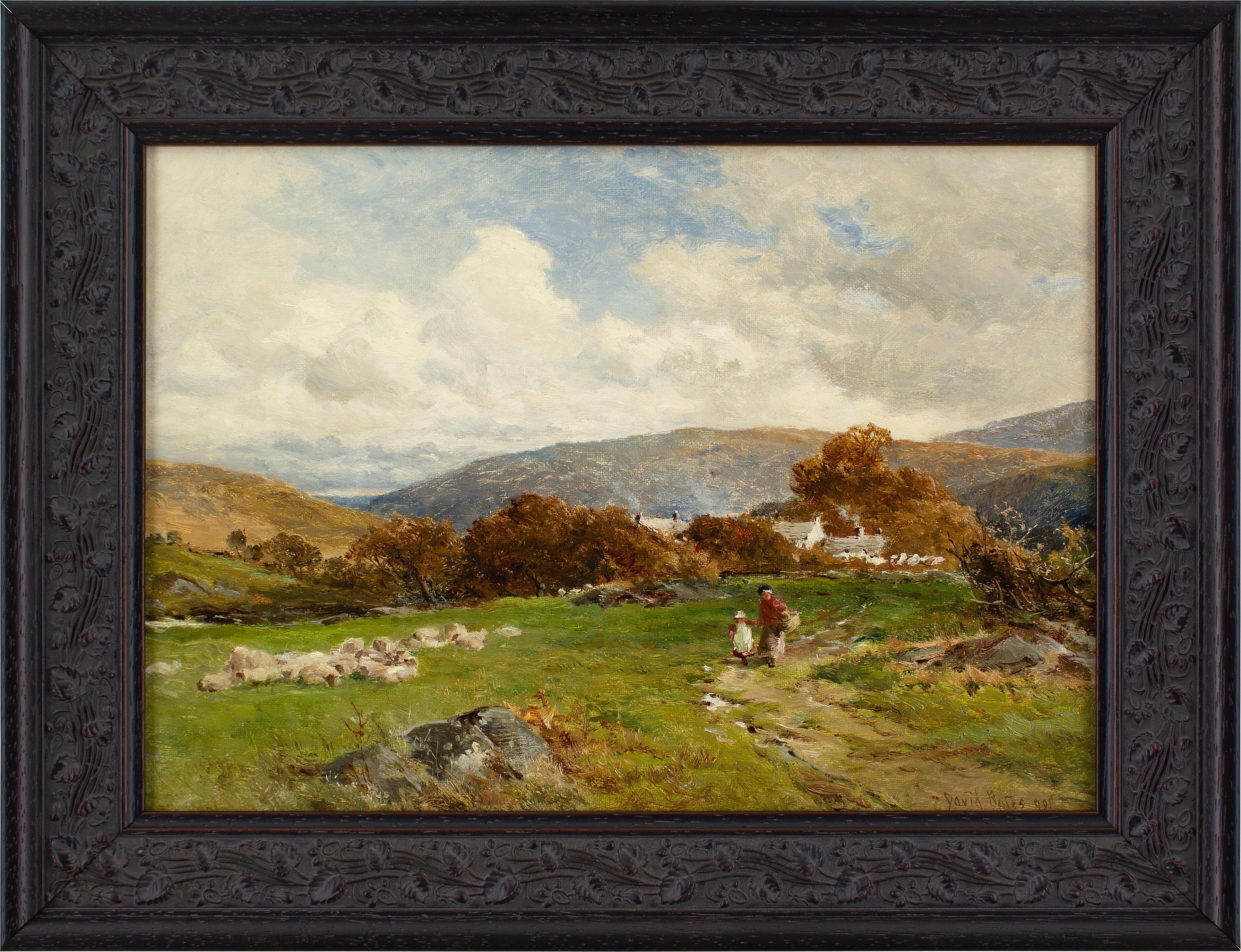 David Bates, Derrière le Village, Capel Curig