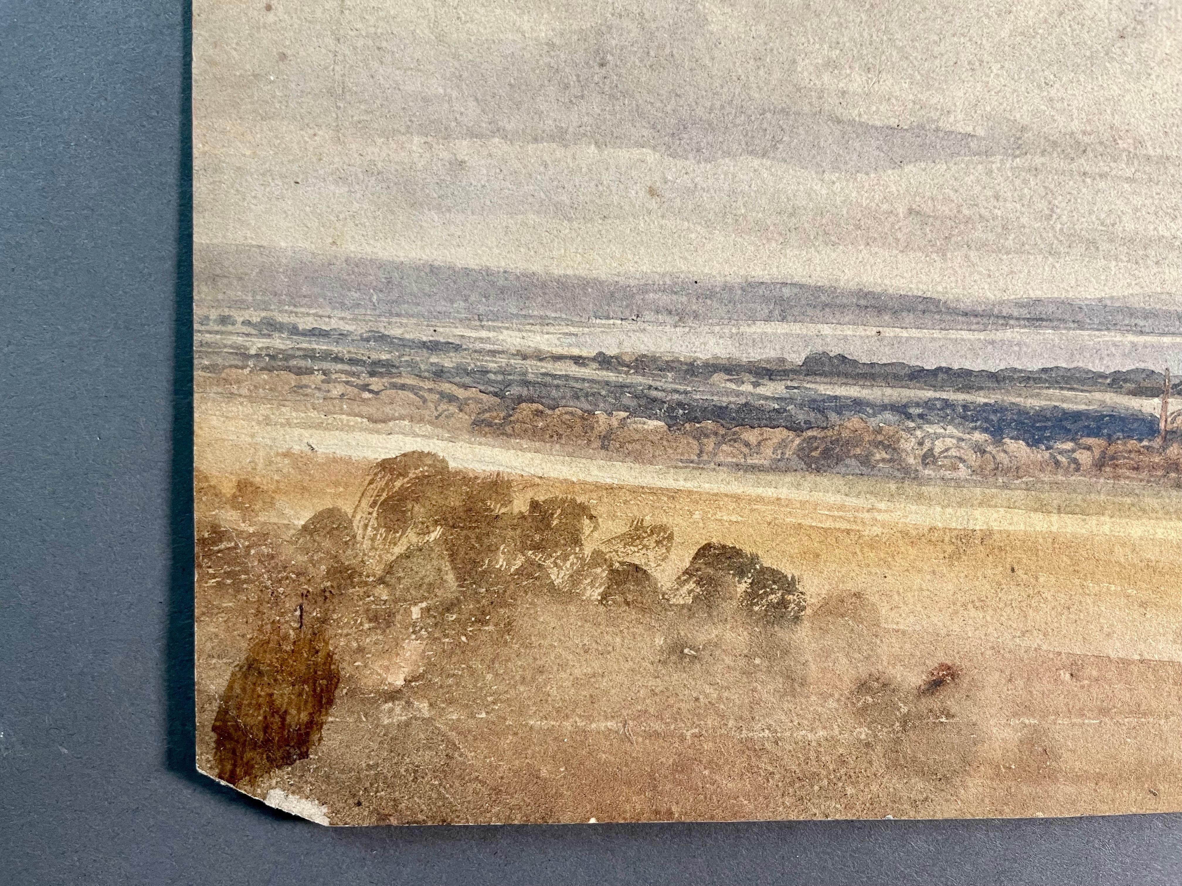 Belle et intense aquarelle représentant, sur les deux faces, un paysage photographié avec une rare force expressive.

Cette œuvre d'art, jamais commercialisée auparavant, provient d'une importante collection privée européenne 

Chaque article de