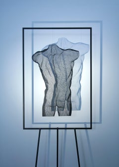VENUS 1, 2007, Steel Mesh Sculpture