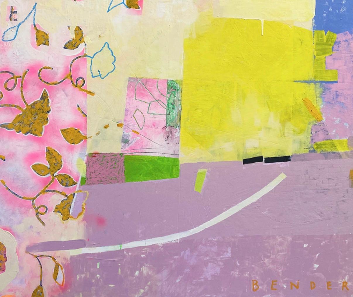 David Bender Abstract Painting - Mato's Garden