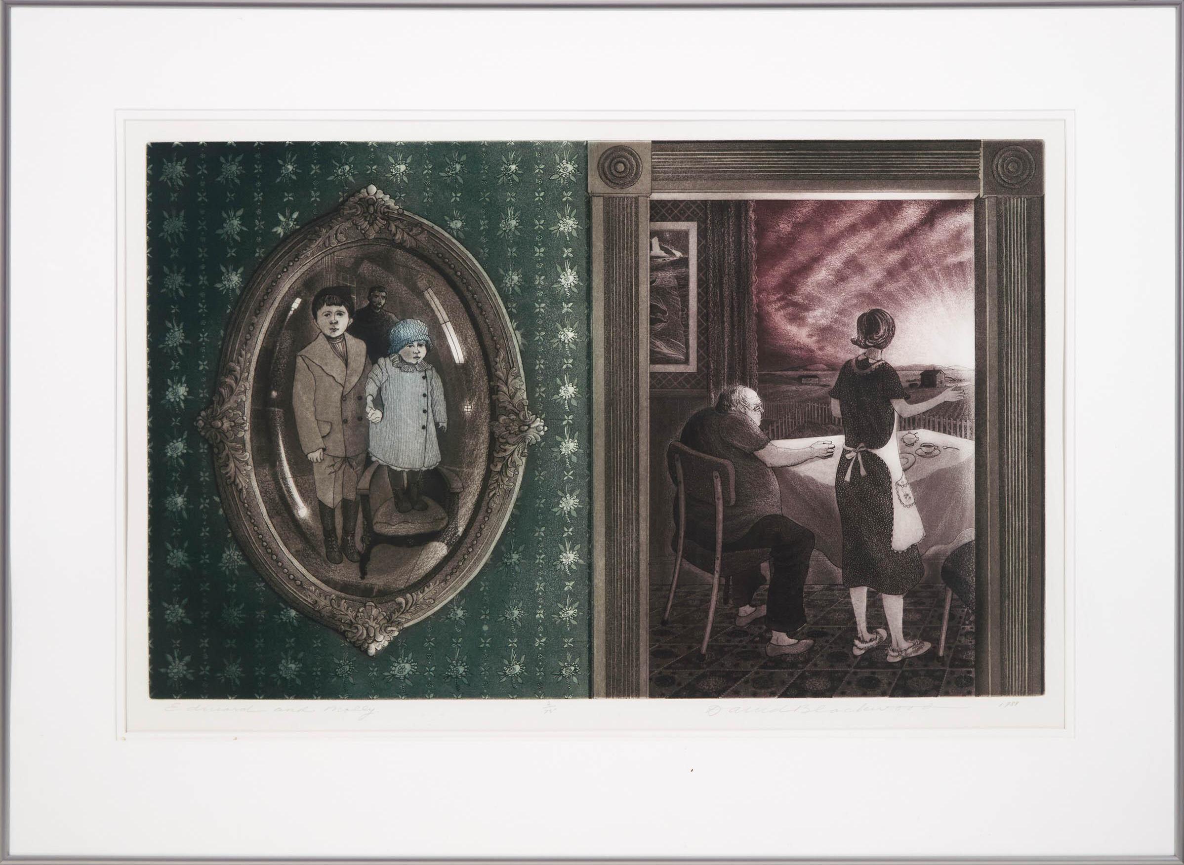 Edward and Molly - Print by David Blackwood