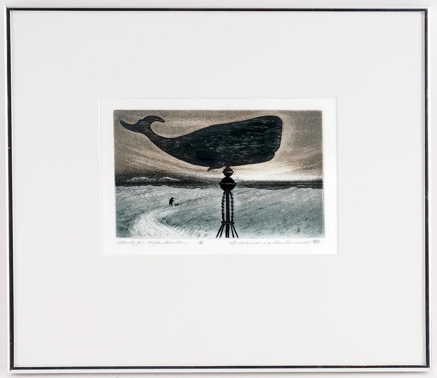 Studio per il Porto Sicuro - Print di David Blackwood
