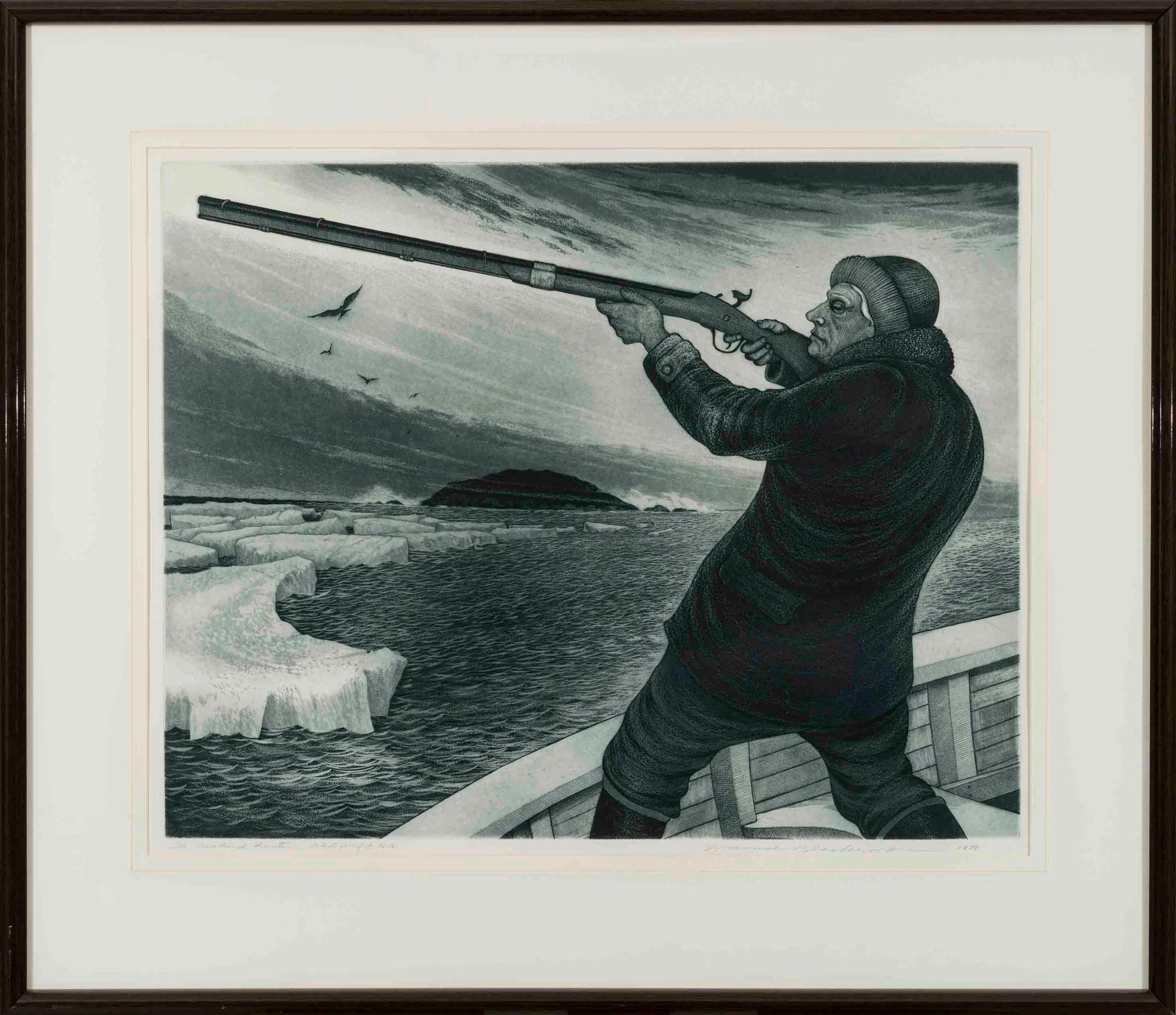 The seabird hunter - Print by David Blackwood