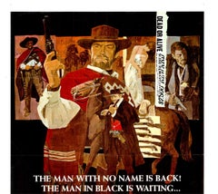 Original "FOR A FEW DOLLARS MORE" - US 1-sheet, 1967 vintage movie poster