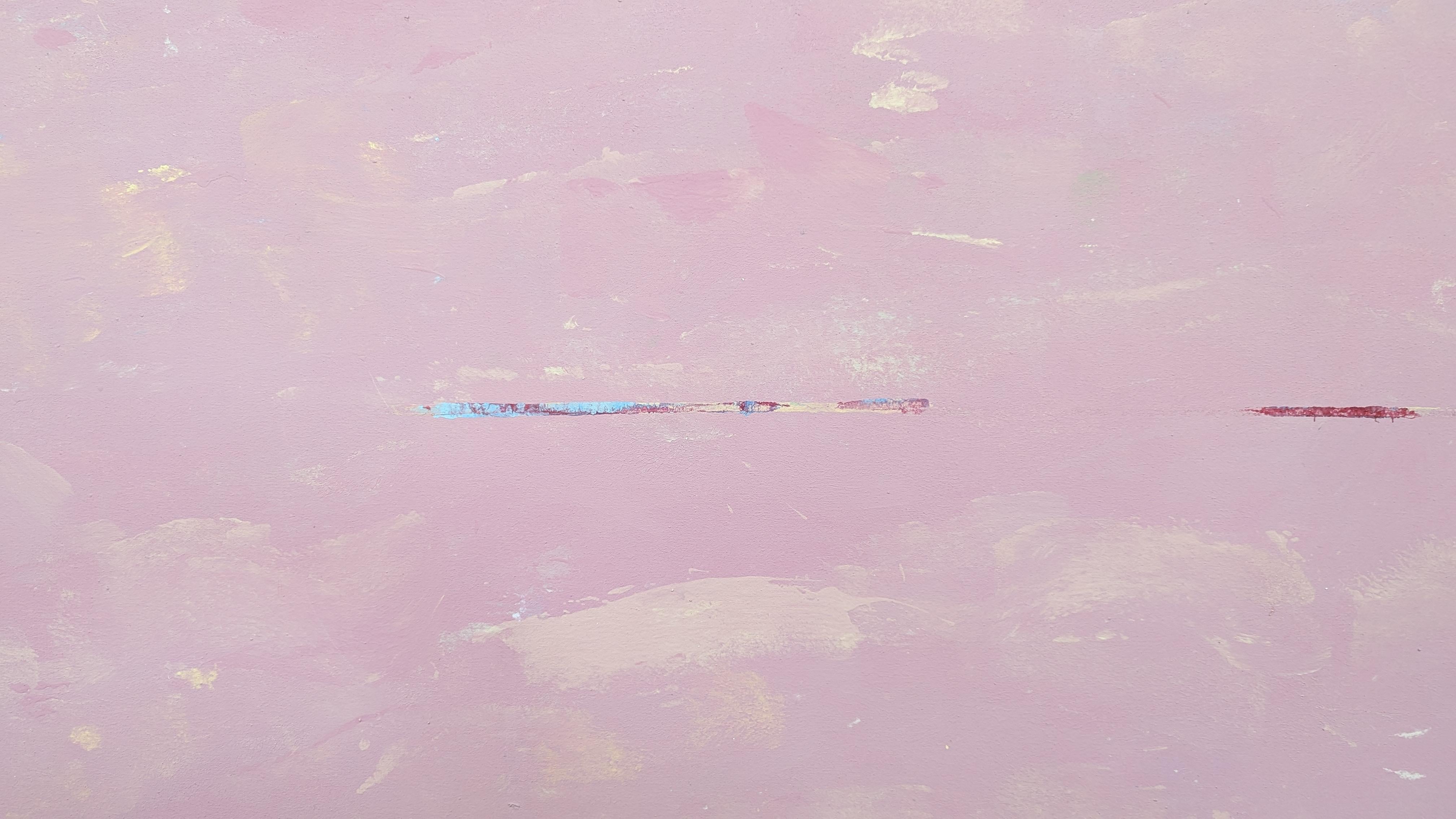Terre aride - Abstract Painting Marrone di David Bolduc