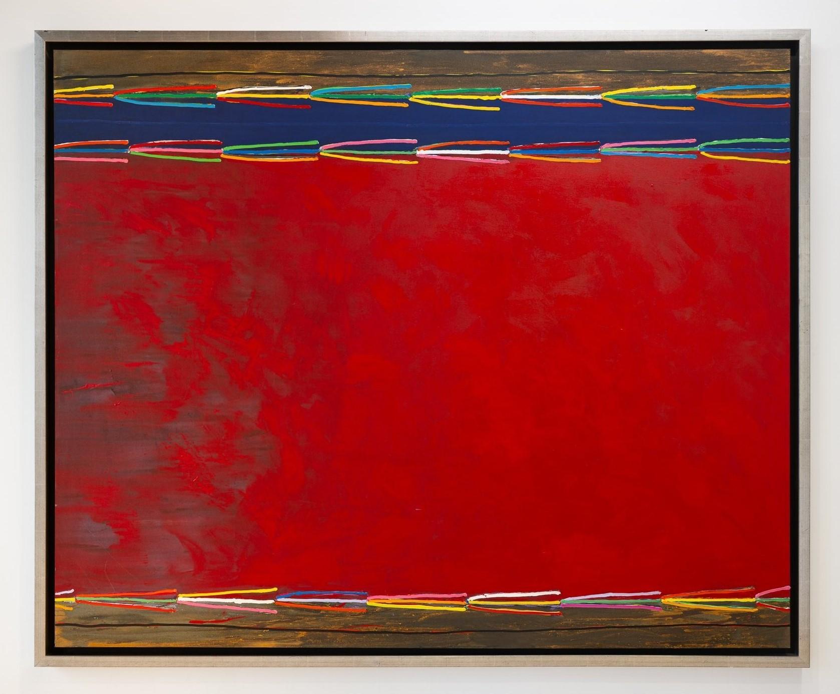 David Bolduc Abstract Painting – Für Mike Segal