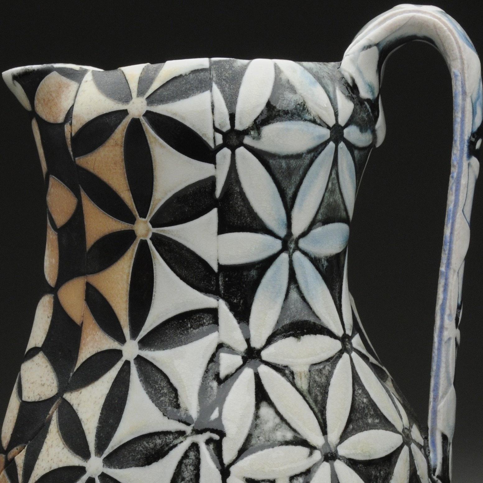 Flower of Life Pitcher with Cups 1
