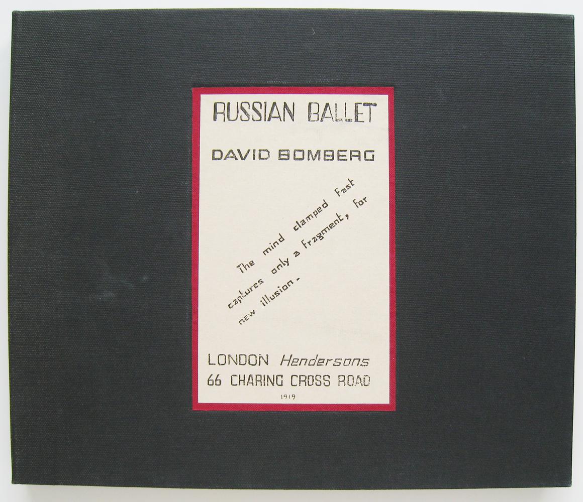 David Bomberg Abstract Print - Russian Ballet. 