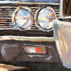 "Dax's Ride" - pittura di auto - Dax Shepard - automobile - macchina - impressionismo