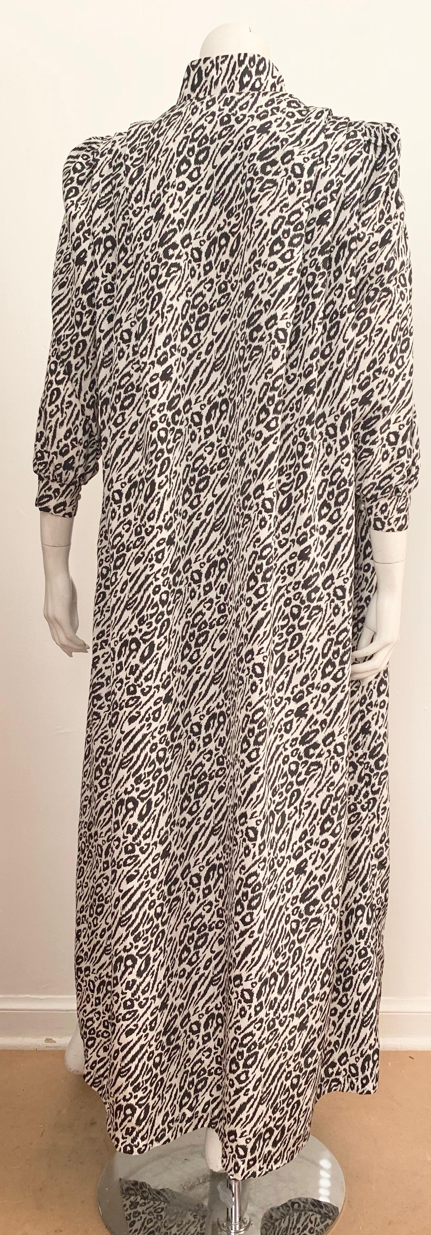 David Brown for Saks Fifth Avenue 1980s Caftan Loungewear Size Fits All. 1