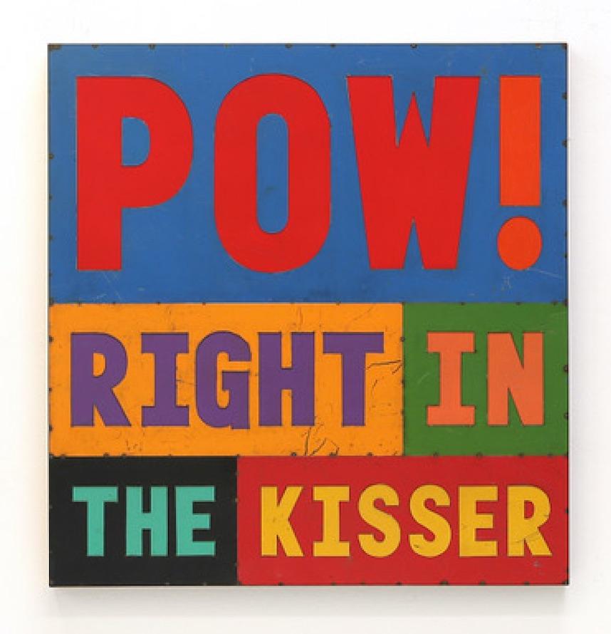 POW! Right In The Kisser - Mixed Media Art by David Buckingham