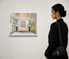 Villa abbandonata in Toscana, Italia, stampa a pigmenti d'archivio, incorniciata, 21x26