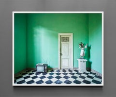 Angel Arms and Rabbit Ears, Archival Pigment Print, Framed