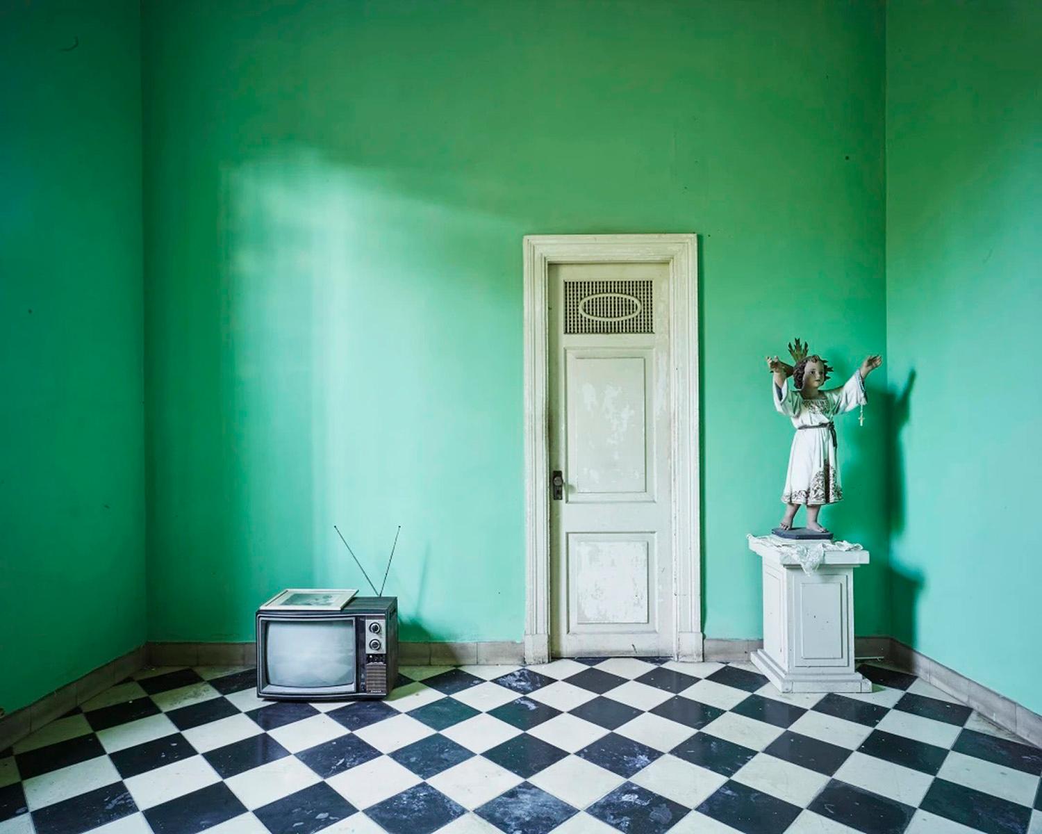 Angel Arms and Rabbit Ears, Archival Pigment Print, Framed