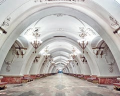 Arbatskaya Metro Station, Moscow, Russia