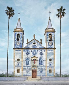 "Azulejos and Palms", Portogallo – Stampa a pigmenti d'archivio, firmata, 55x44 in