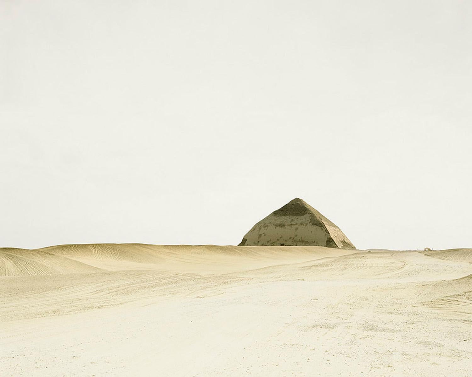 David Burdeny Landscape Photograph - Bent Pyramid Dashur Egypt Archival Print, 44 x 55 inches, Framed