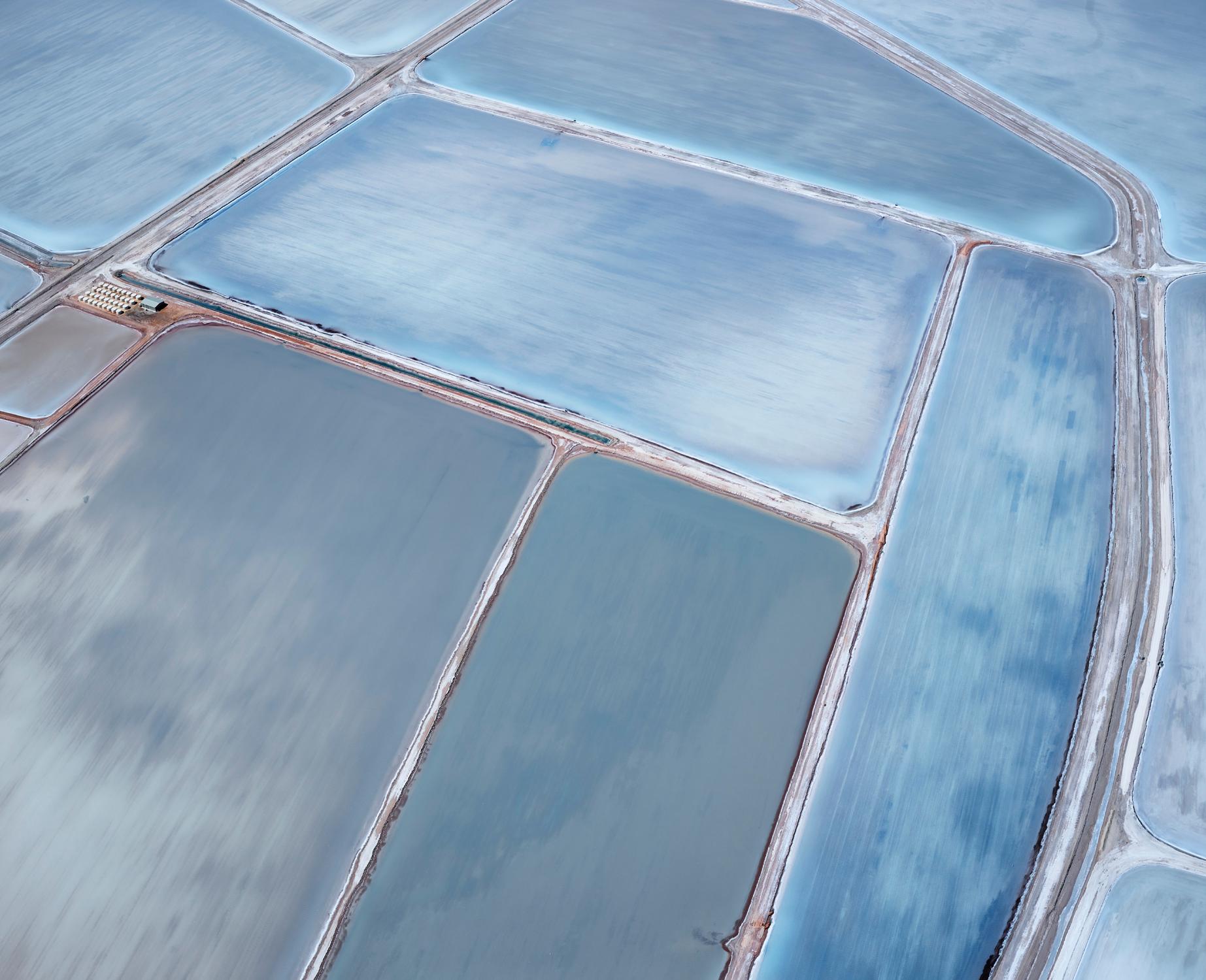 David Burdeny Color Photograph - Blue Ponds 01, Shark Bay, Western Australia