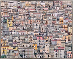 "Cammarata, Agrigento, Sicily IT" Contemporary Framed Photograph on Aluminum