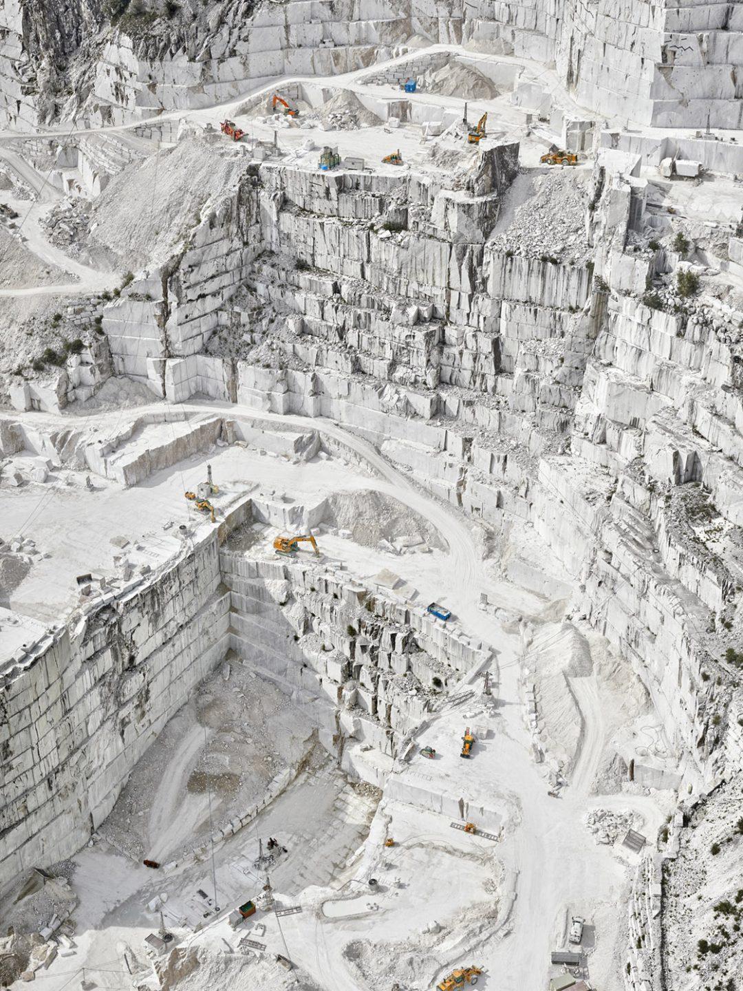 David Burdeny Landscape Photograph - Carrara Bianco III, Carrara, Italy, 2018