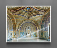 Castello Tuscany Italy Archival Print, 44 x 55 inches, Edition of 10, Framed
