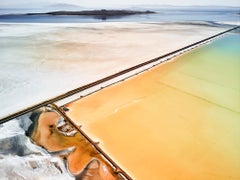 David Burdeny - Berm Break, Great Salt Lake, UT, Photographie 2017, Imprimé après