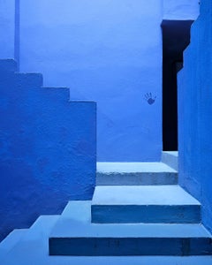 David Burdeny - Blue Stairs, Calpe, Spain, Photography 2023, Printed After
