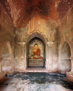 David Burdeny - Buddha, Bagan, Birmania, Fotografia 2011, Stampato Dopo