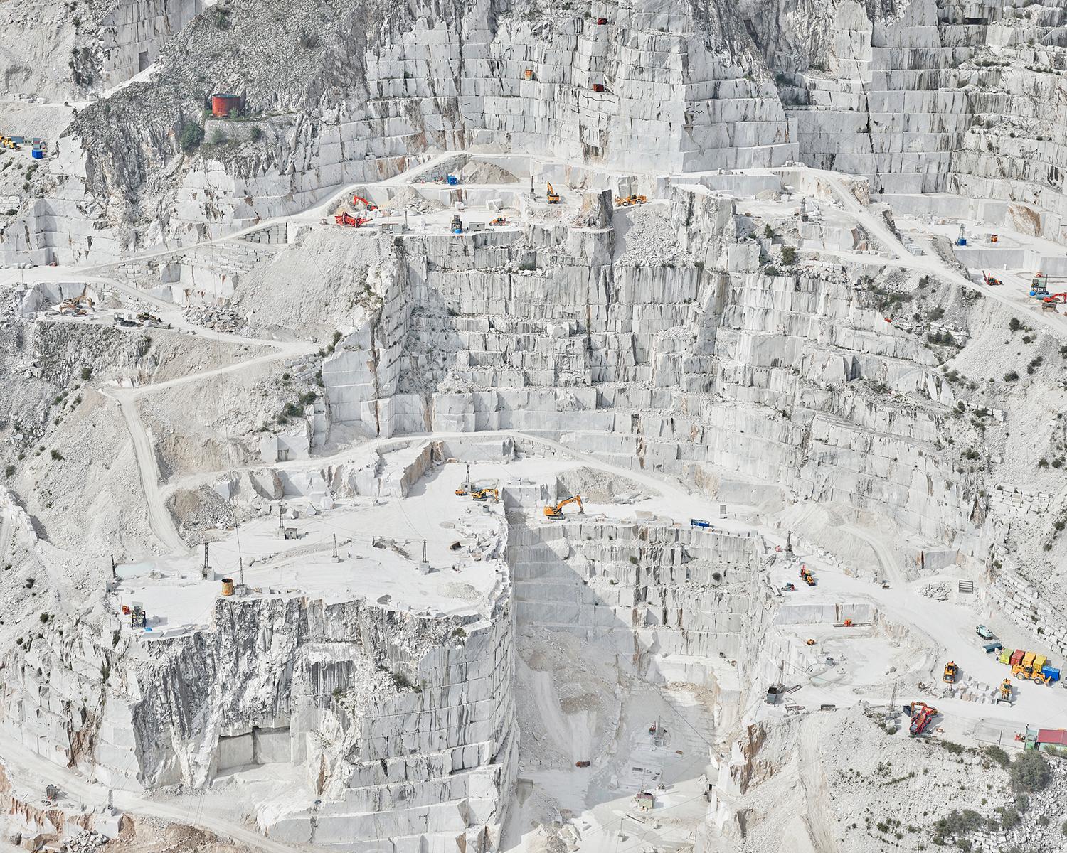 David Burdeny - Cava Bianco VI, Carrara, IT, Photography 2018, Printed After