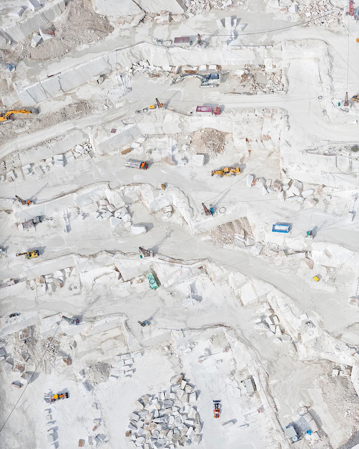 David Burdeny - Cava Bianco VII, Carrare, IT, photographie 2018, imprimée d
après