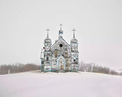 David Burdeny - David Burdeny - Church on a Hill, Saskatchewan, CA, 2020, Printed After David Burdeny - Church on a Hill, Saskatchewan, CA, 2020, Printed After