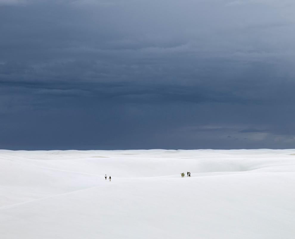 David Burdeny - Desert Walk (Group), Lençóis Maranhenses, 2013, Printed After
