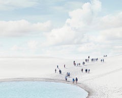 David Burdeny - Paseo por el desierto, Lençóis Maranhenses, Brasil, 2013, Impresión posterior